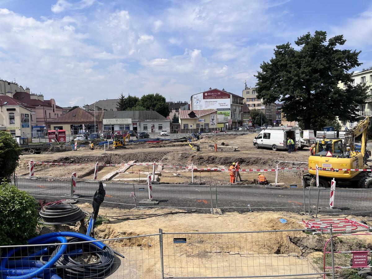 Przebudowa układu dróg w śródmieściu Rzeszowa [3.08.2022]